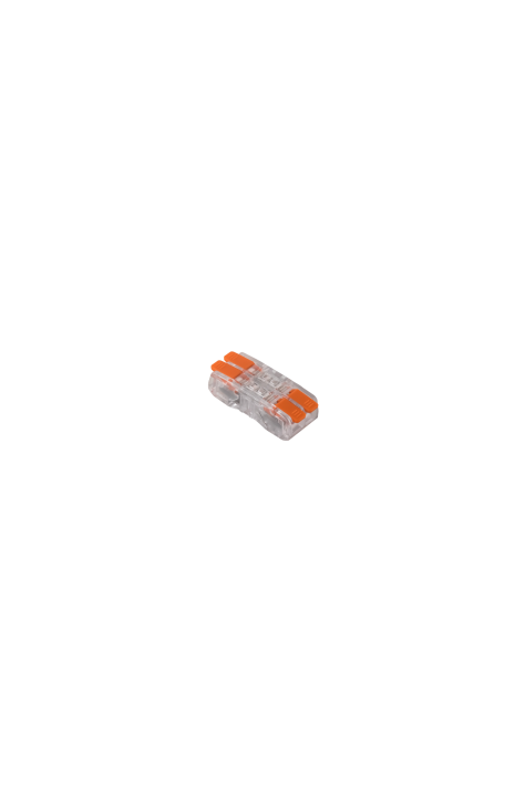 УНИВЕРСАЛНА КЛЕМА (ГЪВКАВ И ТВЪРД ПРОВОДНИК), 2 КЪМ 2, 0.2 - 4 MM2 CMK-652 (опаковка 5бр. в плик)