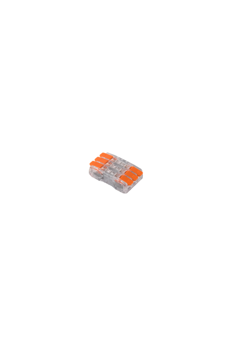 УНИВЕРСАЛНА КЛЕМА (ГЪВКАВ И ТВЪРД ПРОВОДНИК), 3 КЪМ 3, 0.2 - 4 MM2 CMK-653 (опаковка 5бр. в плик)