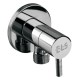 ЪГЛОВ КРАН С КЕРАМИЧЕН МЕХАНИЗЪМ 1/2" х 1/2"  ELS-1001