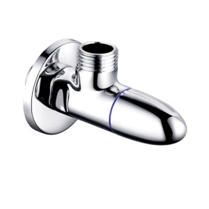 ЪГЛОВ КРАН С КЕРАМИЧЕН МЕХАНИЗЪМ СИН 1/2" х 3/8"  ELS-1076