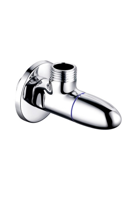 ЪГЛОВ КРАН С КЕРАМИЧЕН МЕХАНИЗЪМ СИН 1/2" х 3/8"  ELS-1076