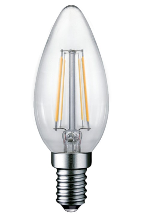 C35 LED E14 4W 230V 500LM 3000K ФИЛАМЕНТ