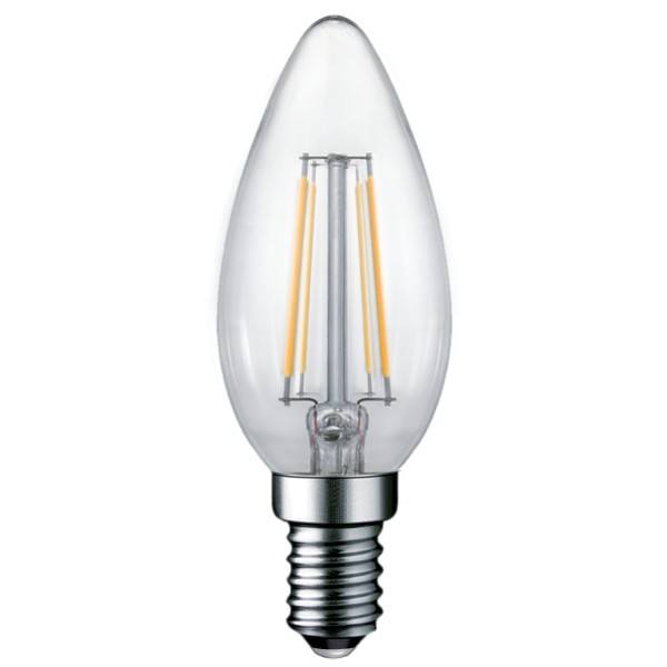 C35 LED E14 4W 230V 500LM 3000K ФИЛАМЕНТ