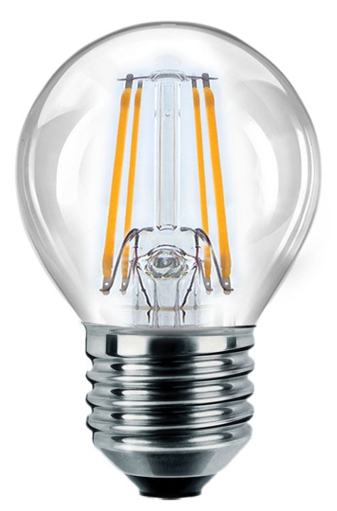 G45 LED E27 4W 230V 380LM ФИЛАМЕНТ