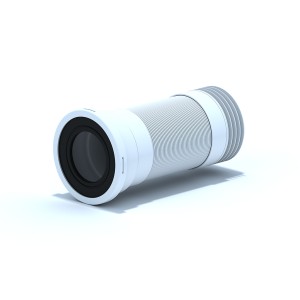ГОФРИРАНА ВРЪЗКА ЗА WC D110mm 295-750mm     K728R