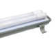 К-Т ТЯЛО ЗА LED T8 ТРЪБА IP65 С ОТРАЖАТЕЛ + 2 X 1.2M T8 LED ТРЪБИ 2 X 2200LM 2 X 22W 230V 6500K