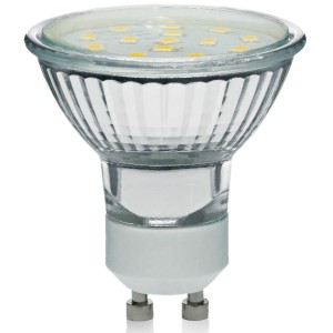 ЛУНИЧКА GU10 LED 4.5W 345LM 3000K СТЪКЛО
