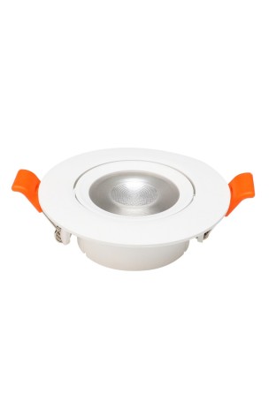 ЛУНИЧКА ЗА ВГРАЖДАНЕ 3CCT LED 6W 230V 450LM 3000K/4000К/6500К SMD  IP20 БЯЛА