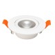 ЛУНИЧКА ЗА ВГРАЖДАНЕ 3CCT LED 6W 230V 450LM 3000K/4000К/6500К SMD  IP20 БЯЛА