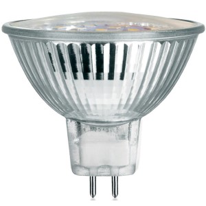 MR16 LED 3W 12V 250LM 2700K СТЪКЛО