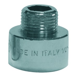 МУФА-НИПЕЛ F3/4"xM1/2"  ПОЛИРАН ХРОМ - ITL
