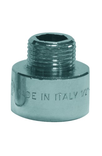МУФА-НИПЕЛ F3/4"xM1/2"  ПОЛИРАН ХРОМ - ITL