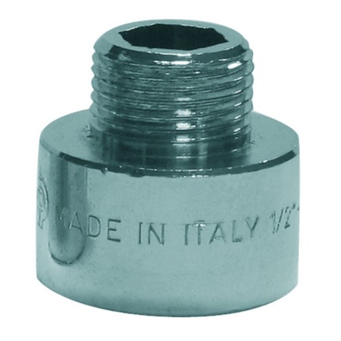 МУФА-НИПЕЛ F3/4"xM1/2" ПОЛИРАН ХРОМ - ITL МУФА-НИПЕЛ F3/4"xM1/2" ПОЛИРАН ХРОМ - ITL