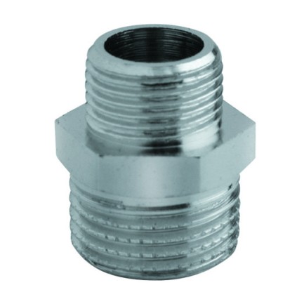 НИПЕЛ РЕДУКТИВЕН M3/8"xM3/4" ХРОМ - ITL НИПЕЛ РЕДУКТИВЕН M3/8"xM3/4" ХРОМ - ITL