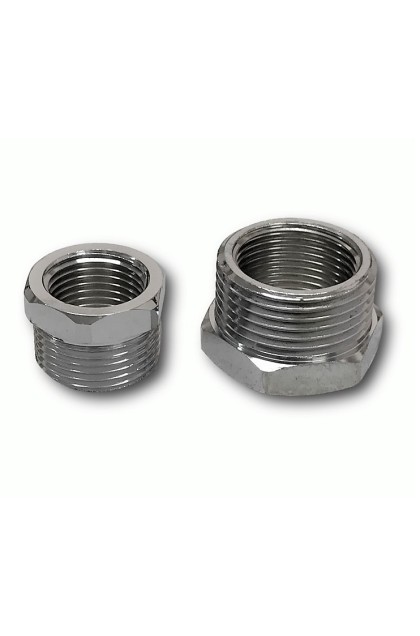 НИПЕЛ ВРН 3/8"x3/4" ХРОМ - ITL