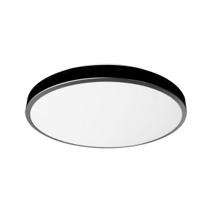 ПЛАФОНИЕРА LED 3CCT 24W 220-240V 2040 lm. 3000K/4000K/6500K ф334х52 IP44 ЧЕРЕН БОРД