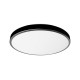 ПЛАФОНИЕРА LED 3CCT 24W 220-240V 2040 lm. 3000K/4000K/6500K ф334х52 IP44 ЧЕРЕН БОРД