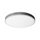 ПЛАФОНИЕРА LED 3CCT 24W 220-240V 2040 lm. 3000K/4000K/6500K ф334х52 IP44 СРЕБРИСТ БОРД