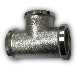 ТРОЙНИК 1/2"х1/2"х1/2" ХРОМ МАТ