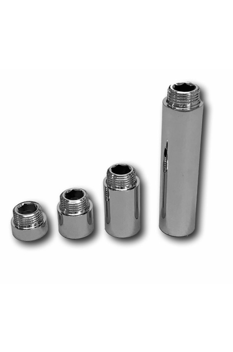 УДЪЛЖИТЕЛ 1/2"X25 MM ПОЛИРАН ХРОМ-ЕКО